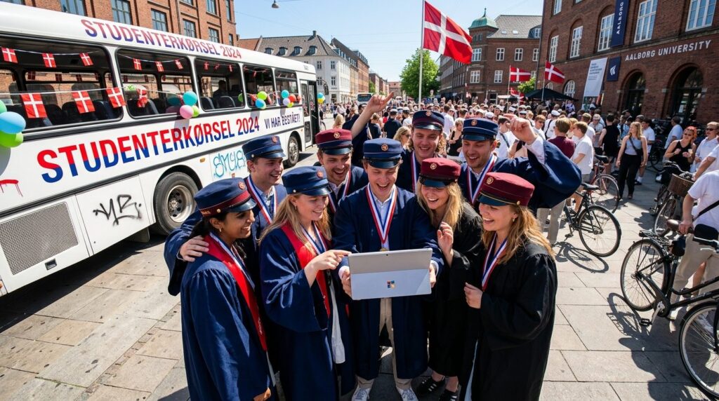 Skrivebord set fra oven med penge, regninger og notepapir ved siden af hinanden.